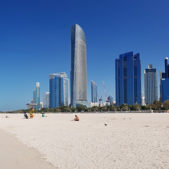 abu dhabi straende corniche beach 1