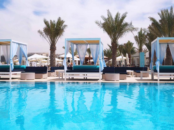 abu dhabi beaches yas beach pool