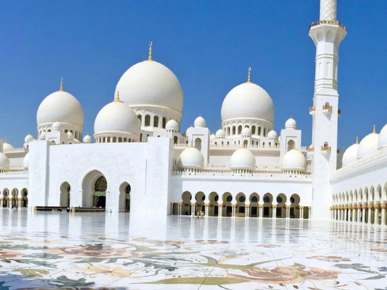 abu dhabi sehenswurdigkeiten scheich zayed moschee