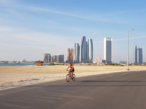 abu dhabi cycling hudayriat cycle track