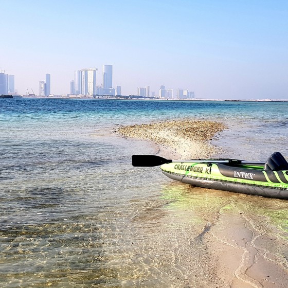 Kayaking in Abu Dhabi Rent a Kayak and paddle through the Mangroves