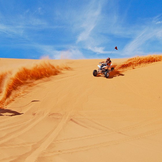 abu dhabi desert safari quad