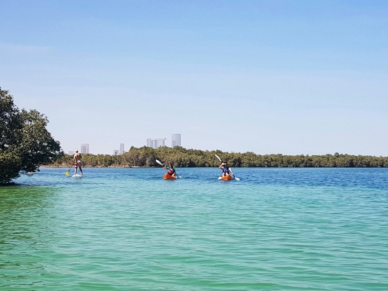 abu dhabi stand up paddling