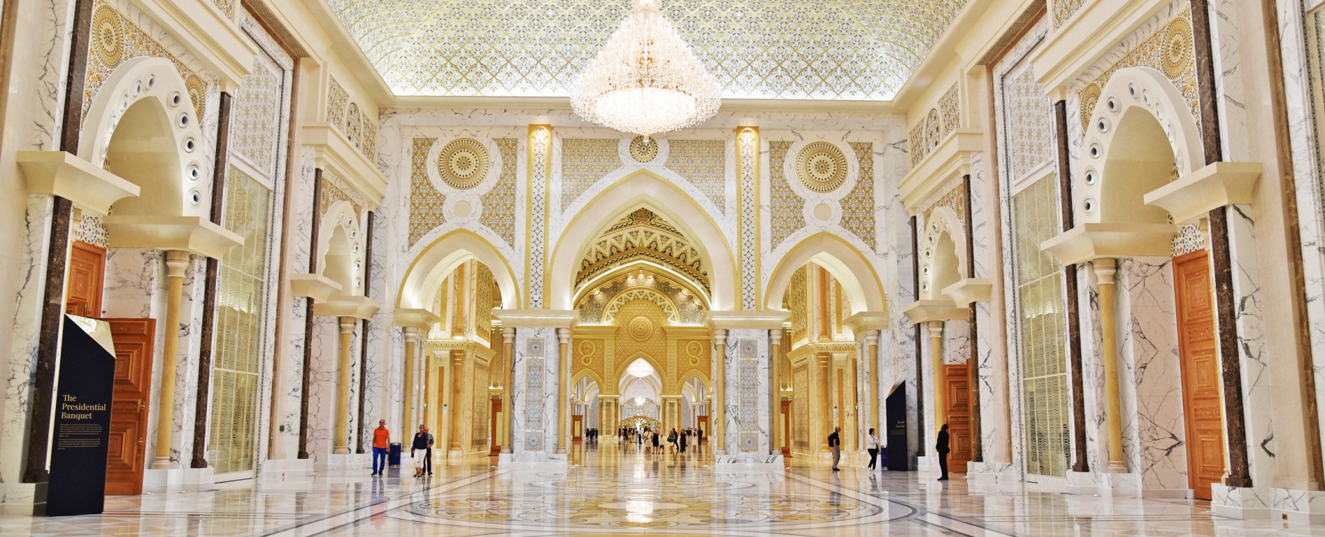 Qasr Al Watan in Abu Dhabi - The Presidemtial Palace in Abu Dhabi City