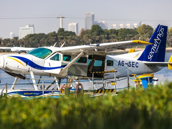 abu dhabi private seaplane flight yas