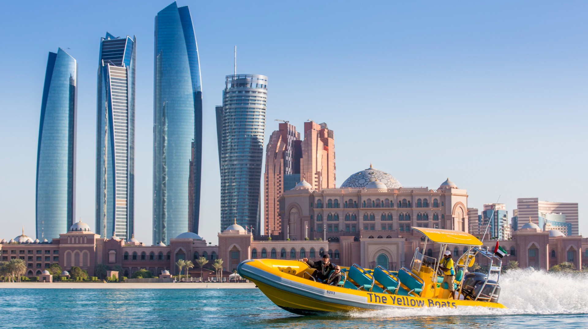 Die Yellow Boats In Abu Dhabi Bootstouren In Abu Dhabi