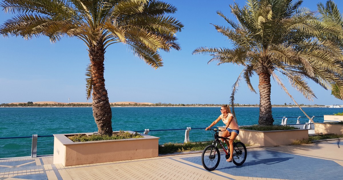 Cycling in Abu Dhabi Find the best Cycle Tracks across Abu Dhabi