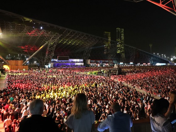 abu dhabi formula one after race concert