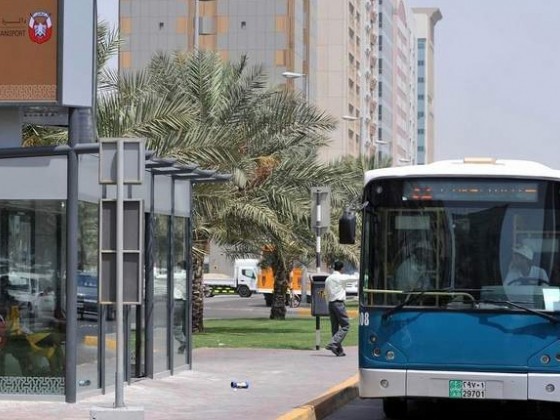 abu dhabi formula one bus service