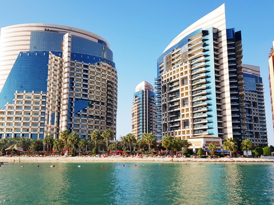 abu dhabi khalidiya palace rayhaan hotel outside beach