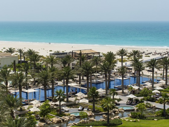 abu dhabi park hyatt saadiyat aerial