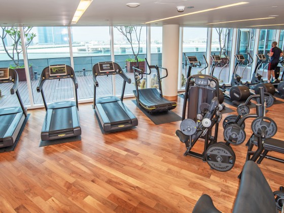 abu dhabi rosewood hotel gym 2