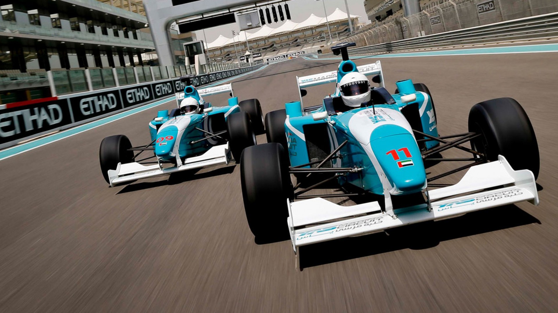 Race Car Drive Experience in Abu Dhabi at the Yas Marina Circuit