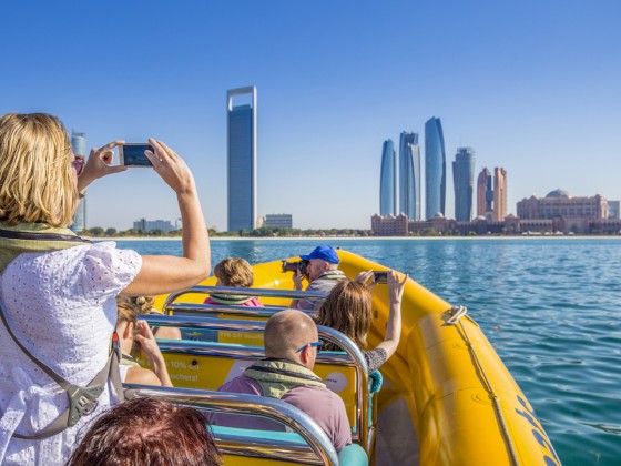 abu dhabi boat tour yellow boats maya island 5